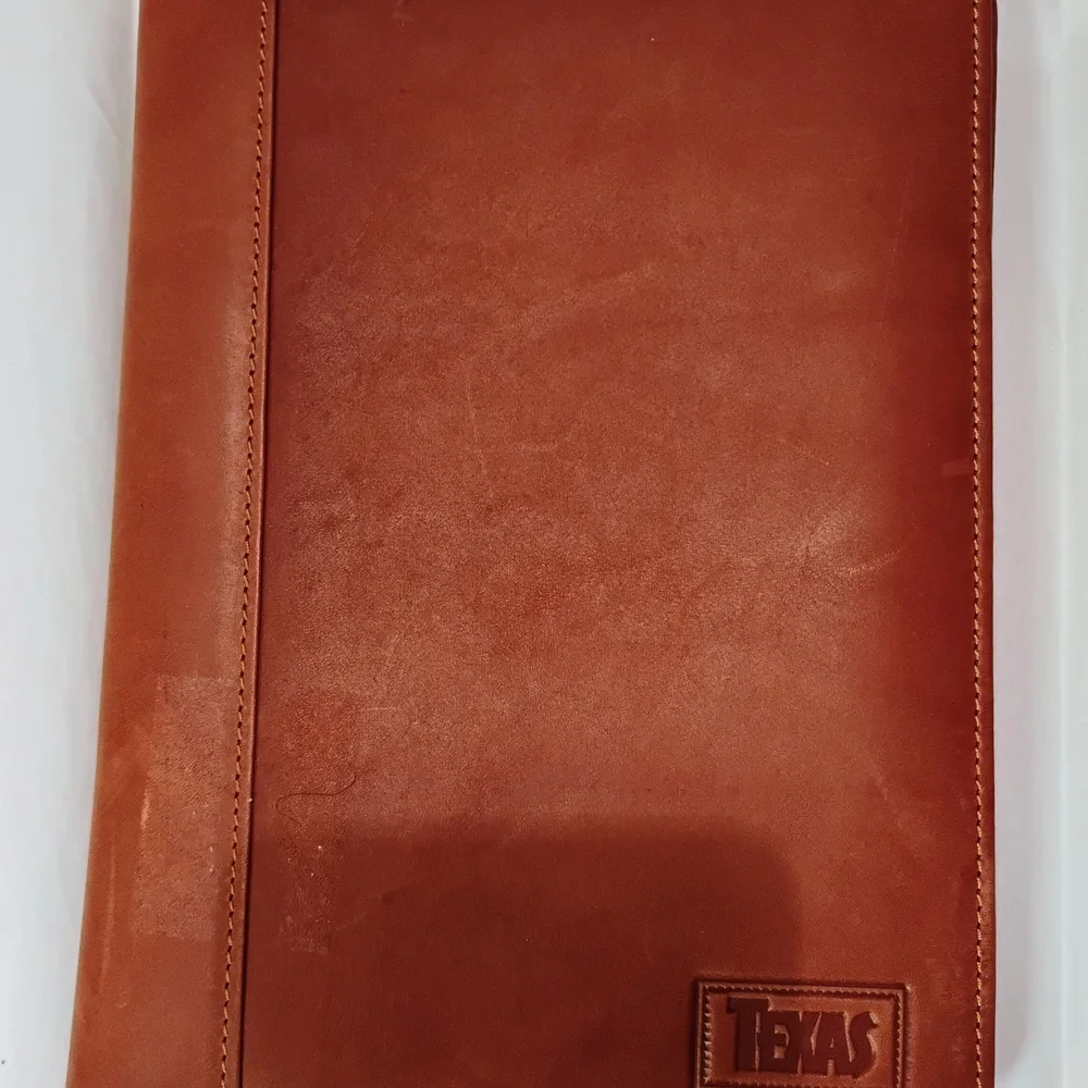 Brown Leather Journal/Notebook *tiny flaw - Picture 2 of 7